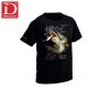 Koszulka T-shirt Dragon Szczupak Czarny rozm. XL