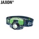 Latarka Jaxon na głowę okrągła 1 LED 400LM + 4 LED z Zoom