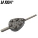 Ciężarek Jaxon Karpiowy płaska gruszka przelotowa z kolcami 100g (5x)