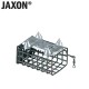 Koszyk zanętowy Jaxon River metalowy prostokątny z dnem i kolcami 32x56mm 150g (10)